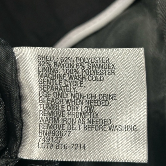 WORTHINGTON SIZE 14 black light pink trim  Barbie core colorblock officewear - Picture 8 of 11